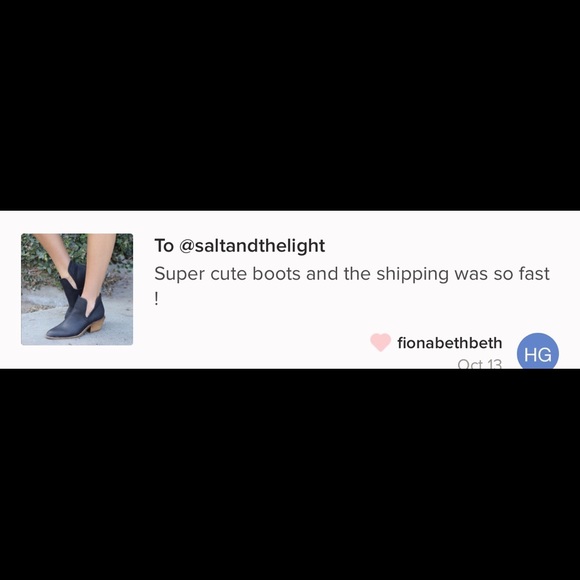 LAST 1️⃣ PRICE FIRM Vegan Leathr Boot w Block Heel - Picture 8 of 8